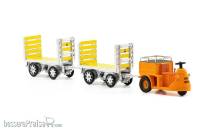 ACE Collectors 888703 - 1/87 SBB Elektro-Schlepper Nefag 3-Rad mit 2 Trolleys