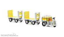 ACE Collectors 888704 - 1/87 PTT Elektro-Schlepper Nefag 3-Rad mit 2 Trolleys