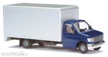 Busch 89116 - Ford E-350 Kastenwagen, Blau/Lichtgrau