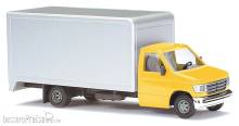 Busch 89117 - Ford E-350 Kastenwagen, Gelb/Lichtgrau