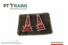 PT Trains 89202 - Stromabnehmer SX 1x3000 V DC + 1x 25000 V AC SÉRIE 18²