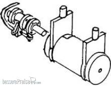 Weinert 8921 - Bremsluftbehälter mit Armatur für Tender