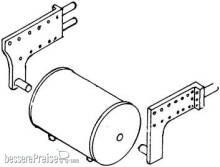Weinert 8923 - Bremsluftbehälter BR 55 mit Halter