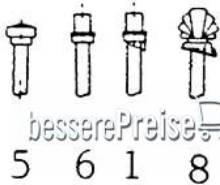 Weinert 8951 - Dachlüfter für Länderbahnwagen