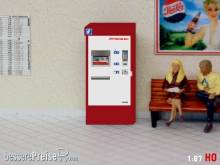 Modellland 9010-8 - 1:87 Spur H0 RhB Fahrkartenautomat