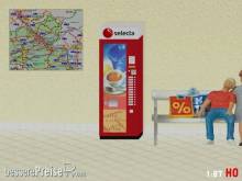 Modellland 9030-8 - 1:87 Spur H0 RhB SBB Selecta Kaffee Automat