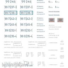 Weinert 91004 - Schiebebild-Beschriftung für 1E1 Harzlok