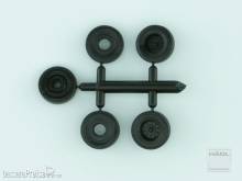 Hädl 910046 - Zwillingsrädersatz Anhänger 9 mm