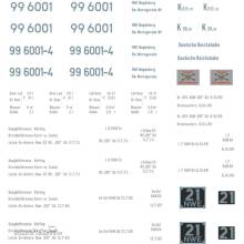 Weinert 91006 - Schiebebild-Beschriftung für 1C1 Harzlok