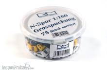 Rietze 91014 - N-Spur Packung mit 75 Modelle