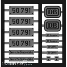 Weinert 91019 - Neusilberschilder für 50 791