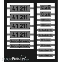 Weinert 91026 - Neusilberschilder für 41 211