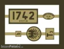 Weinert 91065 - Messingschilder für T3 - 1742