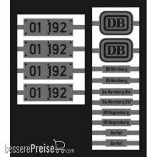 Weinert 91083 - Neusilberschilder für 01 192