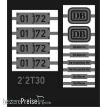 Weinert 91087 - Neusilberschilder für 01 172