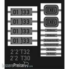 Weinert 91088 - Neusilberschilder für 01 133