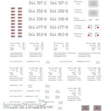 Weinert 91090 - Schiebebild-Beschriftung für BR 44