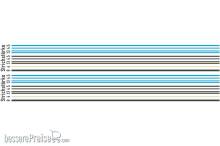 Weinert 91095 - Schiebebild-Beschriftung Zierlinien in blau, schwarz, beige