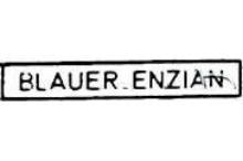 Weinert 9111 - Neusilberschilder Blauer Enzian