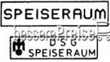 Weinert 9112 - Speisewagenschilder