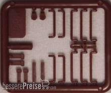 Hädl 912001-01 - Zurüstteile für gedeckte Güterwagen braun, TT
