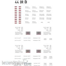 Weinert 91201 - Schiebebild-Beschriftung für BR 44 (DR-ÖL)