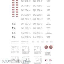 Weinert 91205 - Schiebebild-Beschriftung für BR 41 Neubaukessel