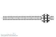 Bemo 9121000 - 0m Flexgleis mit Holzschwellen, Bausatz 1m