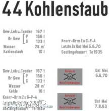 Weinert 91242 - Schiebebild-Beschriftung für Kohlenstaubtender