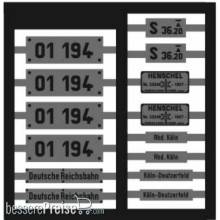 Weinert 91252 - Neusilberschilder für 01 194