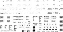Weinert 9128 - Schiebebild-Beschriftung für VB 140