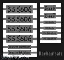 Weinert 91320 - Neusilberschilder für 55 5606