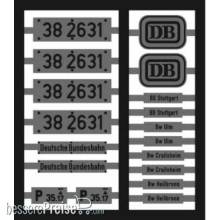 Weinert 91332 - Neusilberschilder für 38 2631