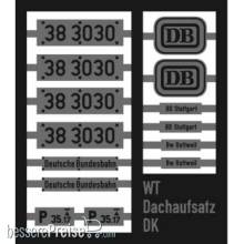 Weinert 91350 - Neusilberschilder für 38 3030