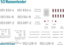 Weinert 91399 - Schiebebild-Beschriftung für Wannentender