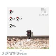MAFEN 91402 - RENFE - Zwergsignal mit 2 LEDs (Rot/Weiss)