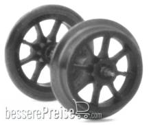 Hädl 915021 - Speichenradsatz, acht Speichen 8,3 mm, Achslänge 17,5 mm