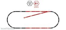 Fleischmann 919010 - Gleisset B1
