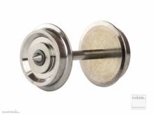Hädl 925001 - Radsatz 10,4 mm beidseitig isoliert Spitzenlager, H0