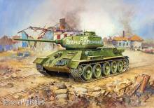 Zvezda 925039 - 1/72 T-34/85