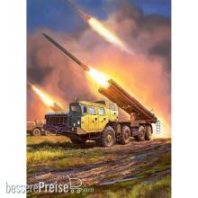 Zvezda 925072 - 1/72 SMERCH, Mehrfachraketens