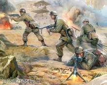 Zvezda 926136 - 1/72 WWII deutsche Fallschirm