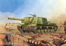 Zvezda 926207 - 1/100 Selbstfahrlafette ISU-1