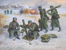 Zvezda 926209 - 1/72 Deutscher 80 mm Mörser m