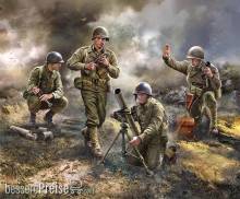 Zvezda 926287 - 1/100 US 81 mm Mörser mit Bes