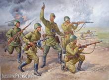 Zvezda 928077 - 1/72 WWI sowjetische Infanter