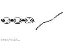 Weinert 9318 - Kette mit 1-mm-Ösen