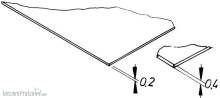 Weinert 9321 - GlasklareKunststoffplatte 0,4 mm stark