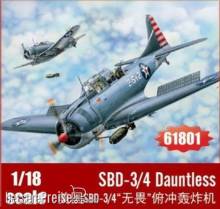 I LOVE KIT 61801 - SBD-3/4 Dauntless in 1:18
