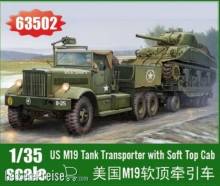 I LOVE KIT 63502 - M19 Tank Transporter with Soft Top Cab in 1:35